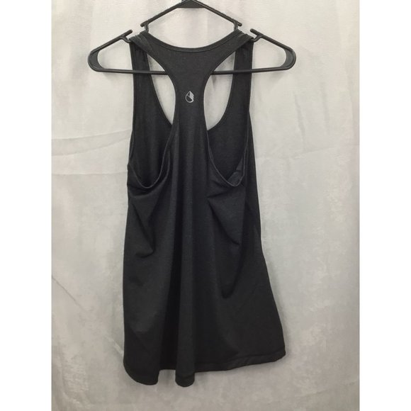 icyzone Workout Tank Tops for Women Racerback Dark Gray Medium - Picture 2 of 10